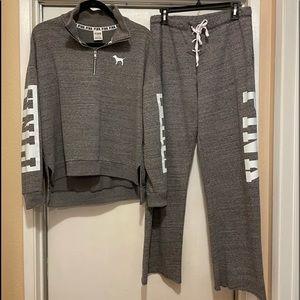 PINK Sweatshirt and pants set